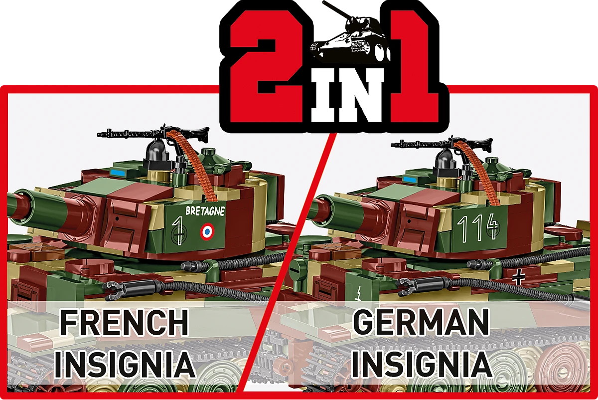 Cobi WWII Panzerkamofwagen VI Tiger Ausf. E