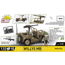 COBI WWII Willys MB 132 KL