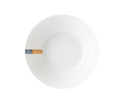 Milan Salad Bowl White 23cm
