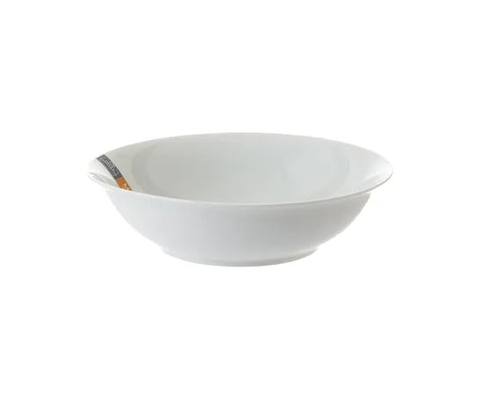 Milan Salad Bowl White 23cm