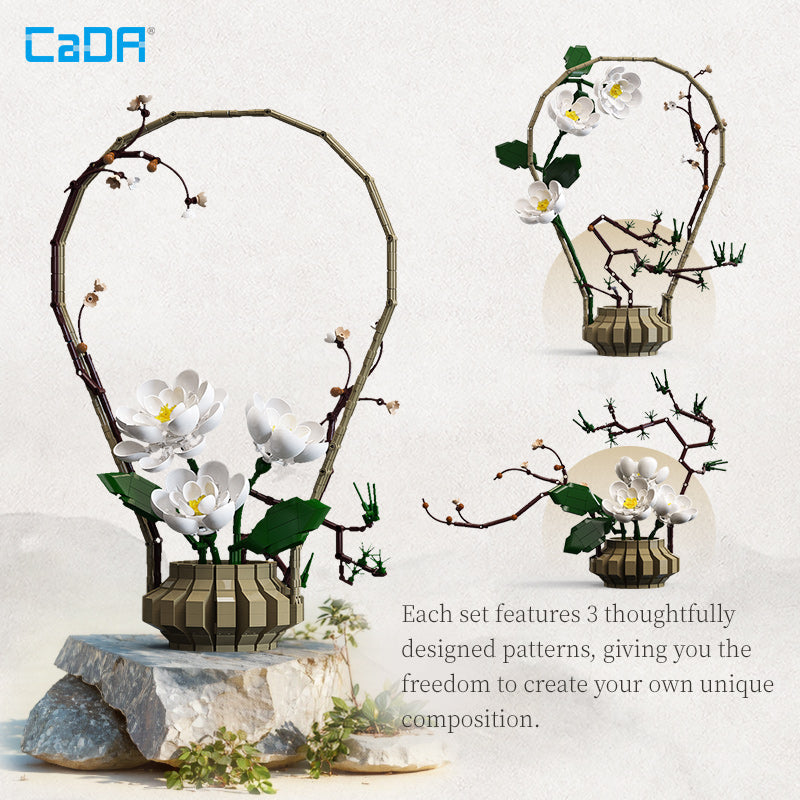 Cada Oriental Floral Art Winter