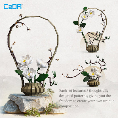 Cada Oriental Floral Art Winter