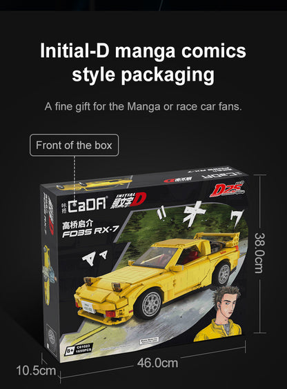 Cada Initial D 1:12 Mazda RX-7 FD3S