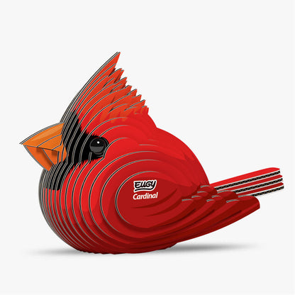 Eugy Cardinal 3D Model Craft Kit