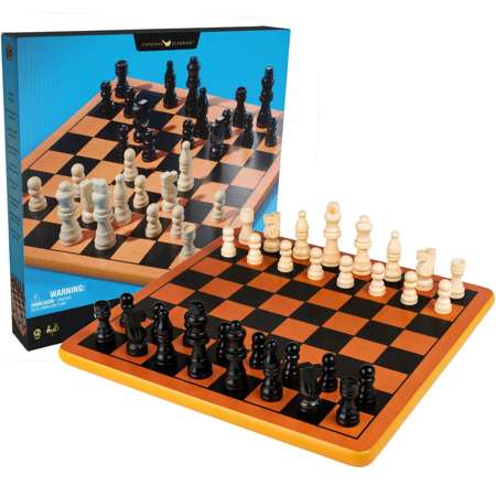 Spinmaster Classic Wooden Chess