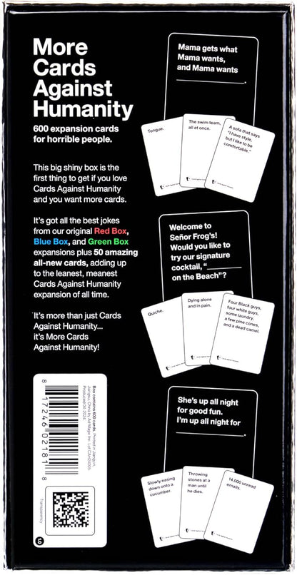 Cards Against Humanity 600 More Cards