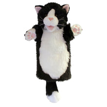 Cat – Black & White – Long-Sleeved Glove Puppet
