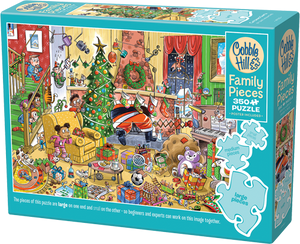 Cobble Hill Catching Santa 350 Piece Jigsaw Puzzle