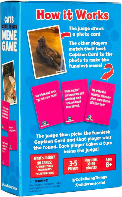 Cats Doing Things Meme Game