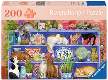 Ravensburger Cats On The Shelf 200 Piece Jigsaw Puzzle