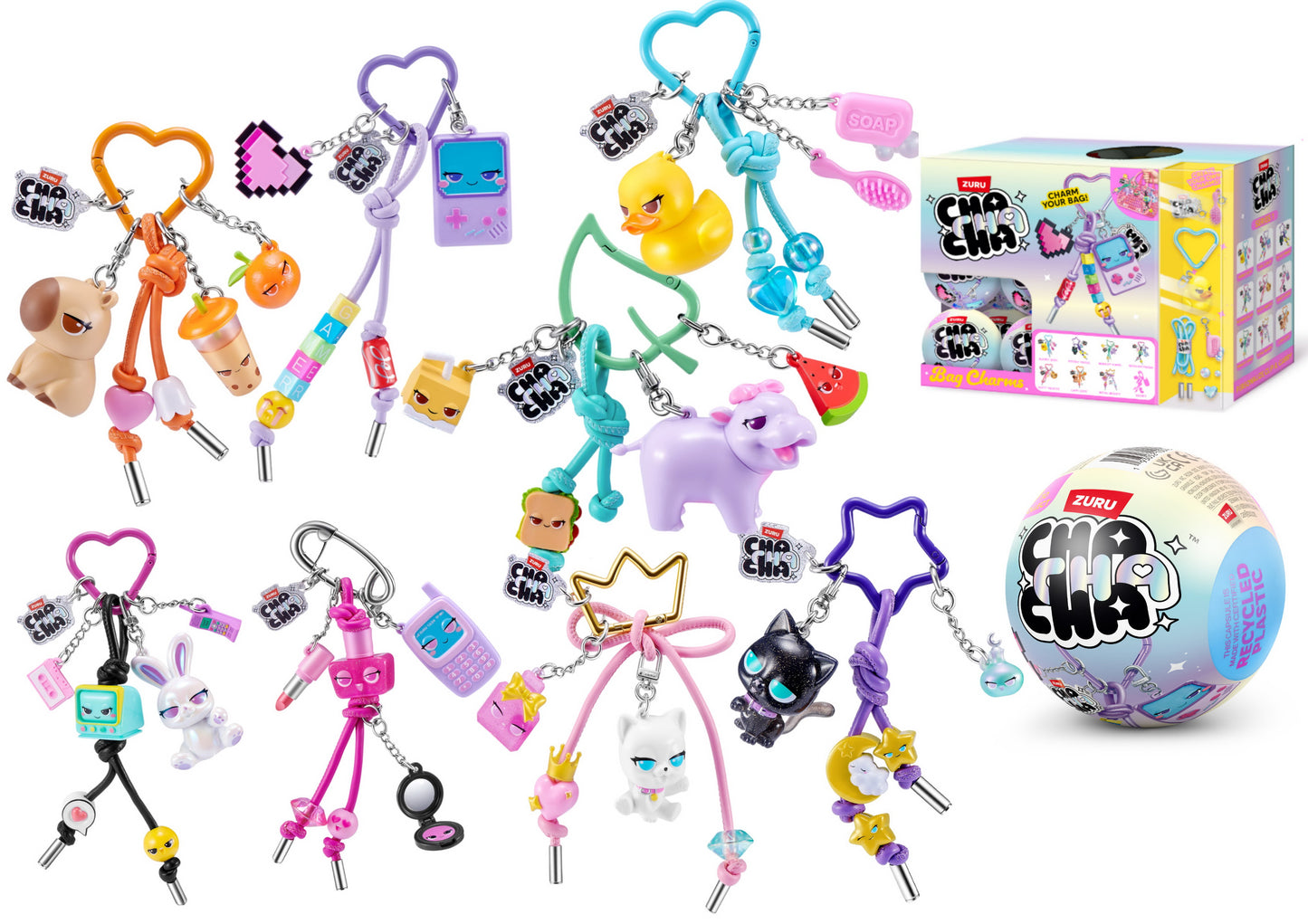 Cha Cha Cha DIY Charms Keychain s1