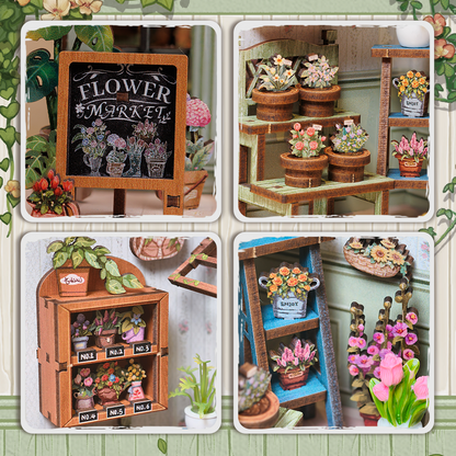 Champs-Elysees Florist Book Nook