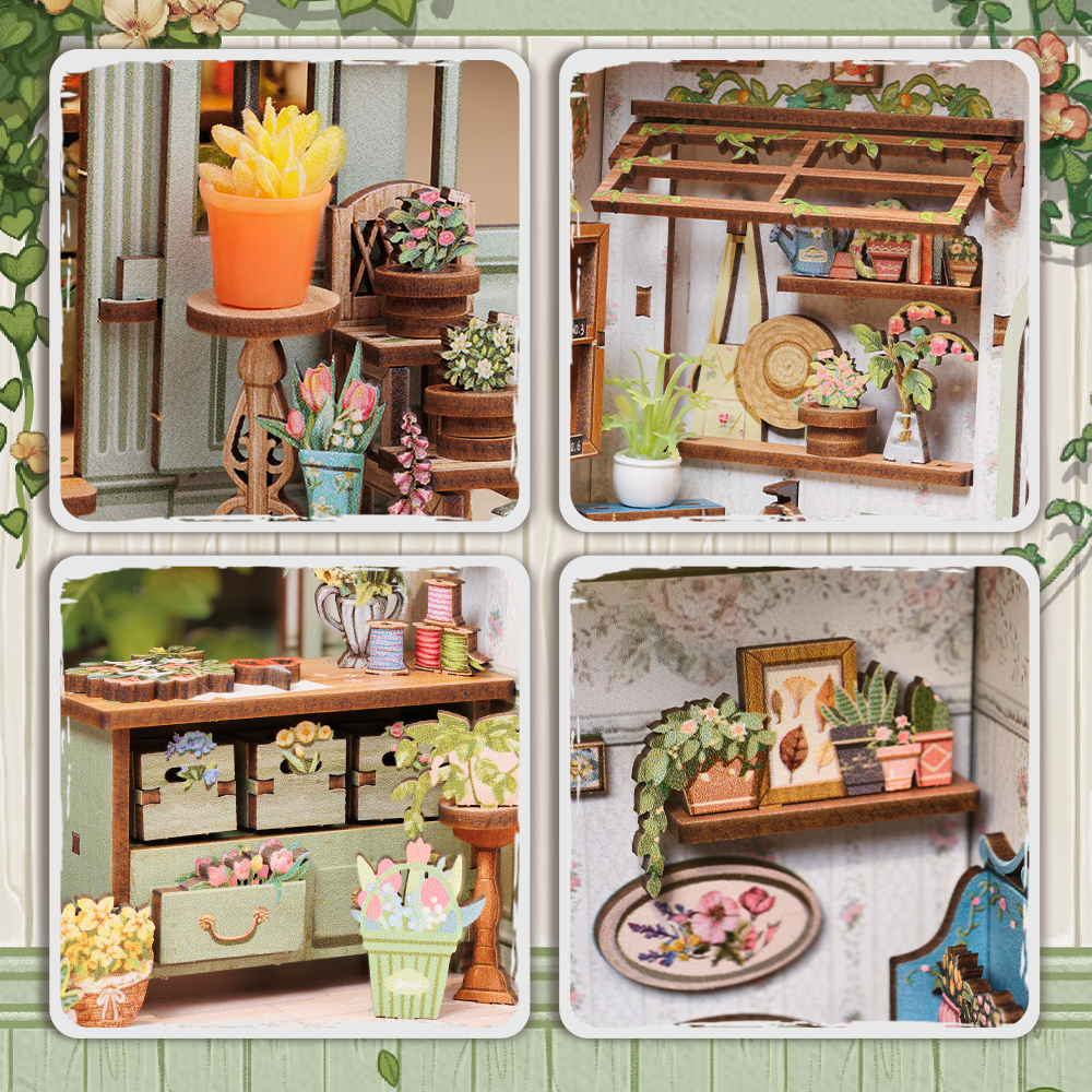 Champs-Elysees Florist Book Nook