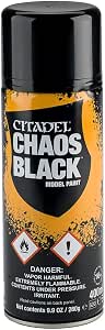 Warhammer Chaos Black Spray Paint