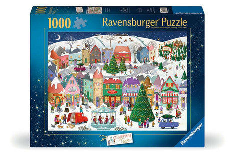 Ravensburger Christmas Town 1000 Piece Jigsaw Puzzle