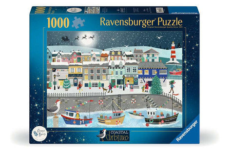 Ravensburger Coastal Christmas 1000 Piece Jigsaw Puzzle