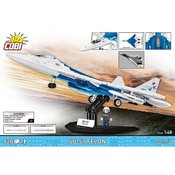 Cobi SU-57 Felon Plane