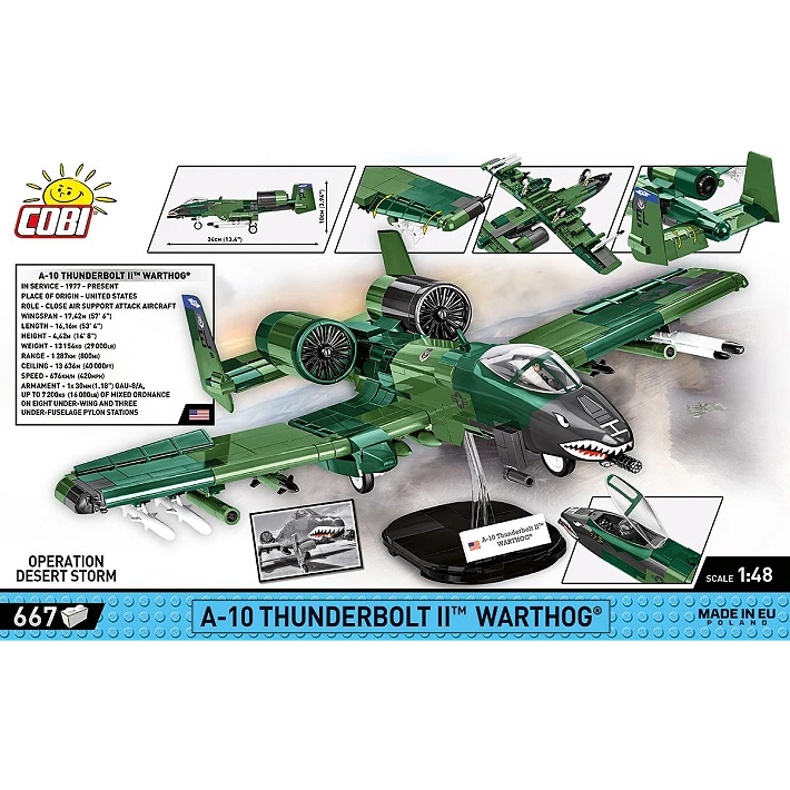 Cobi A-10 Thunderbolt II Warthog