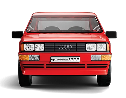 Cobi Audi Quattro Red 88 Pce