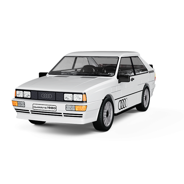Cobi Audi Quattro White 88 Pce