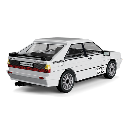 Cobi Audi Quattro White 88 Pce
