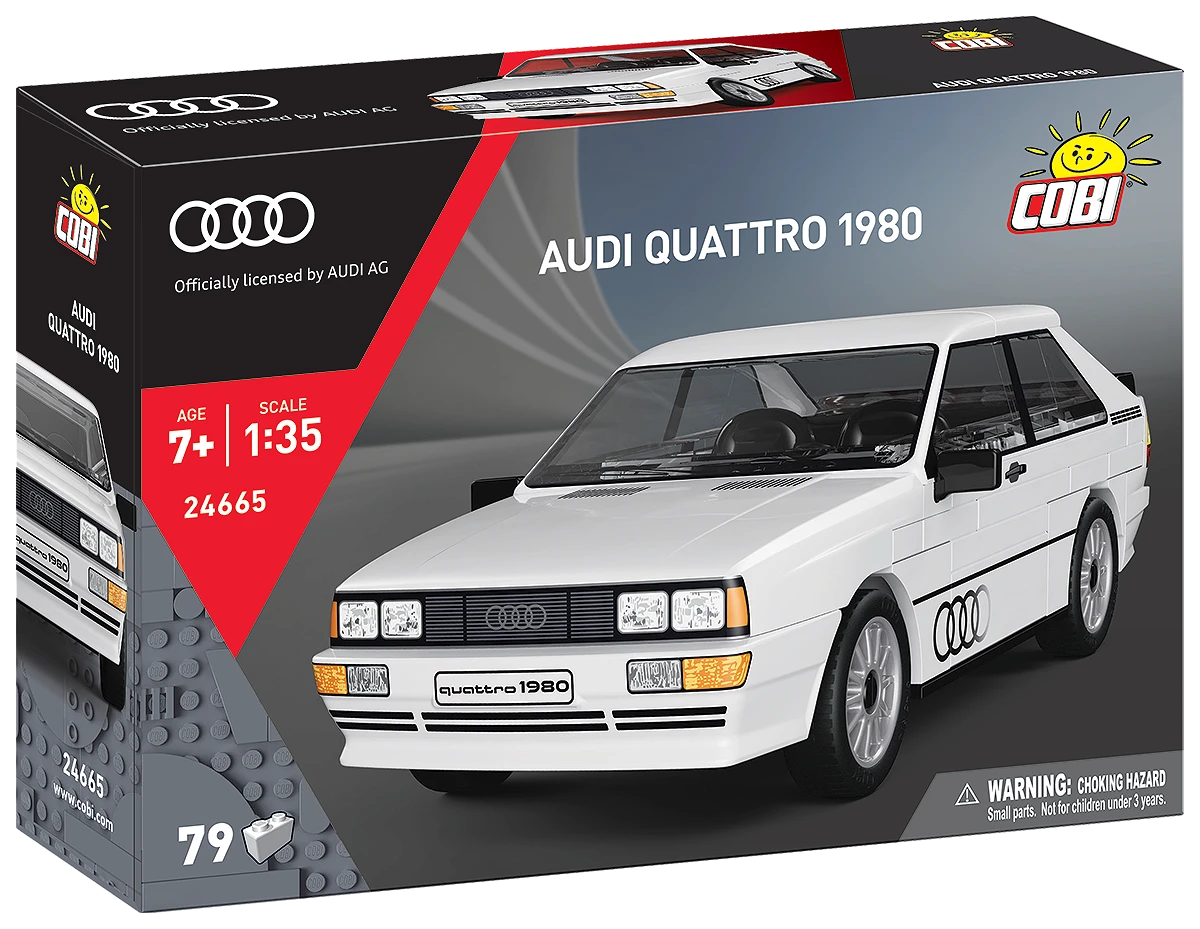 Cobi Audi Quattro White 88 Pce