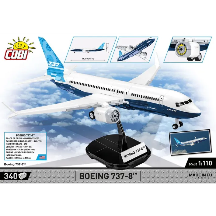 Cobi Boeing 737 - 8