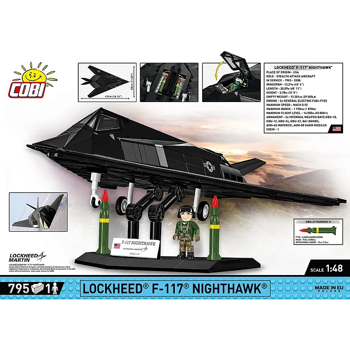 Cobi Lockheed F-117 Nighthawk