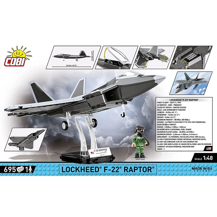 Cobi Lockheed F-22 Raptor