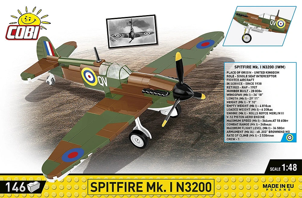 Cobi Spitfire Mk I N3200