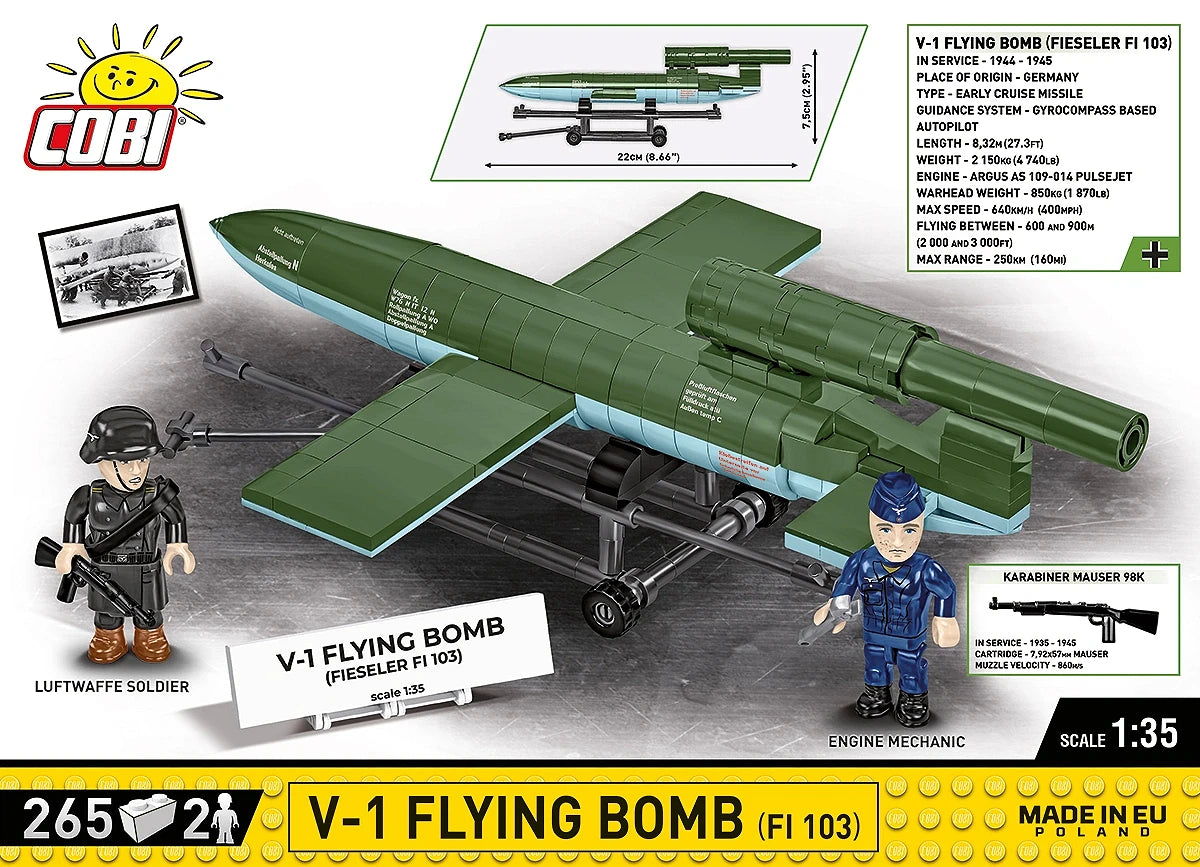 Cobi V-1 Flying Bomb (FI 103) 1:35