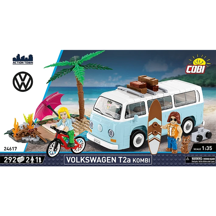 Cobi Volkswagen T2a Kombi Camper Set