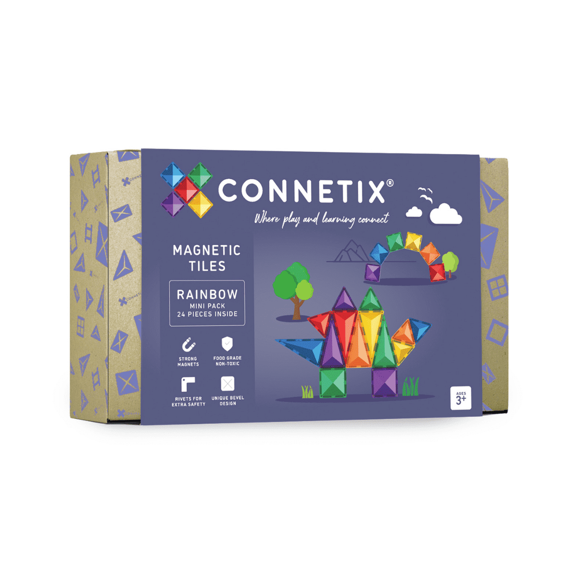 Connetix Rainbow Mini Set 24 Pieces