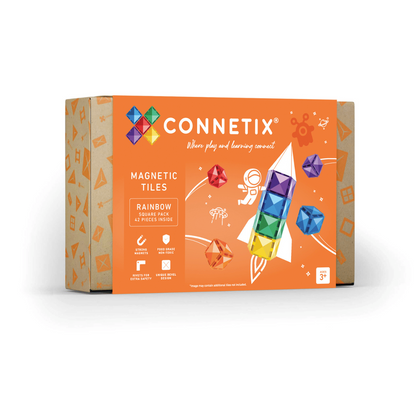 Connetix Rainbow Square Set 42 Pieces