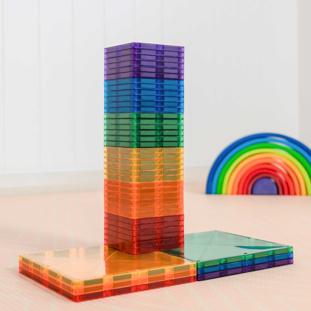 Connetix Rainbow Square Set 42 Pieces