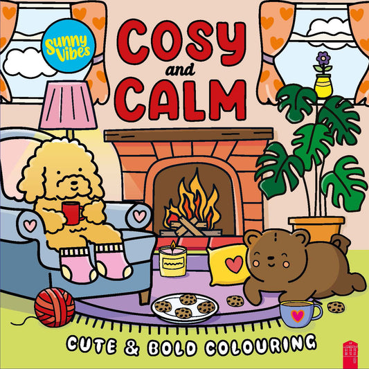 Cosy and Calm Cute Colouring Book