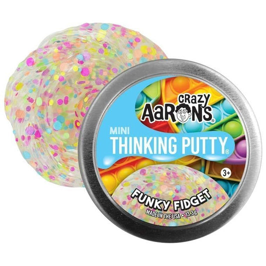 Crazy Aarons Thinking Putty Mini Tin Funky Fidget