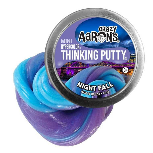 Crazy Aarons Thinking Putty Mini Tin Night Fall