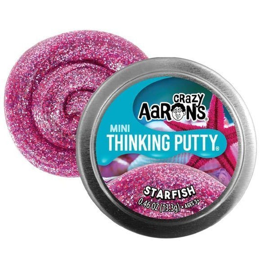 Crazy Aarons Thinking Putty Mini Tin Starfish