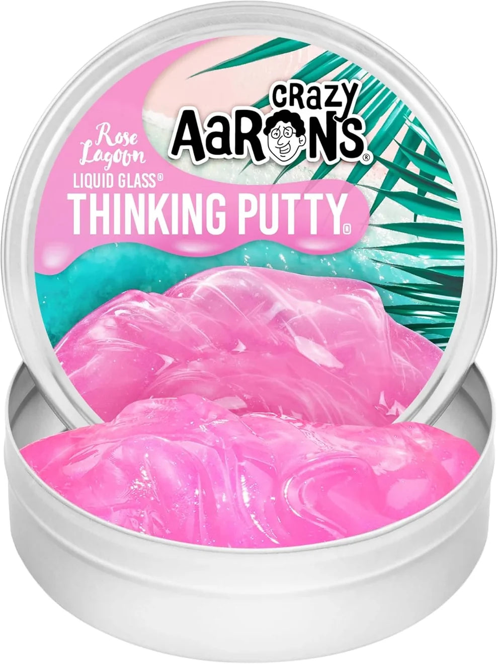 Crazy Aaron's Thinking Putty Liquid Colour Rose Lagoon