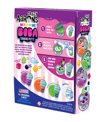 Crazy Aaron's Thinking Putty Boba Mixed By Me