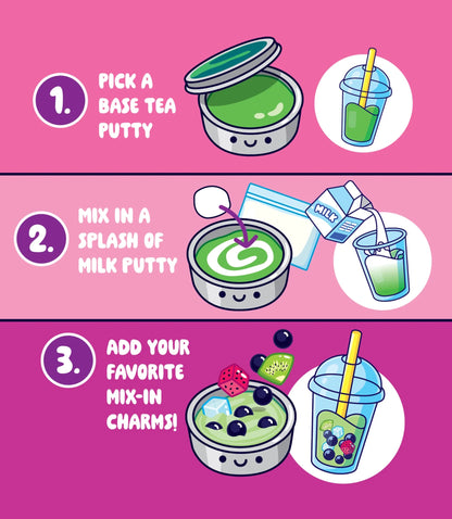 Crazy Aaron's Thinking Putty Boba Mixed By Me