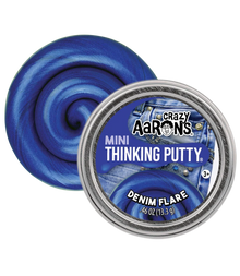 Crazy Aaron's Thinking Putty Mini Denim Flare