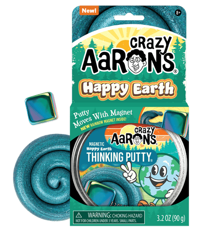 Crazy Aarons Thinking Putty Happy Earth Magnetic Storm