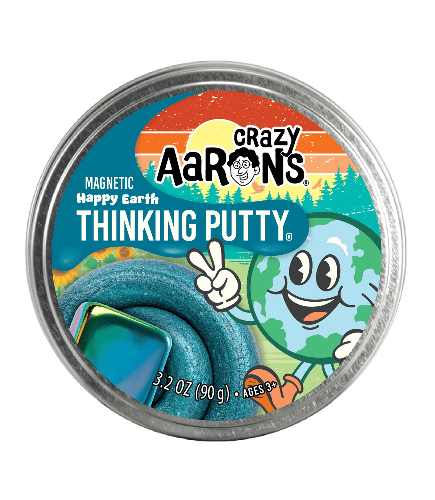 Crazy Aarons Thinking Putty Happy Earth Magnetic Storm