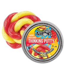 Crazy Aarons Thinking Putty Mini Tin Ketchup