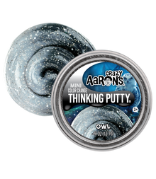 Crazy Aarons Thinking Putty Mini Tin Owl
