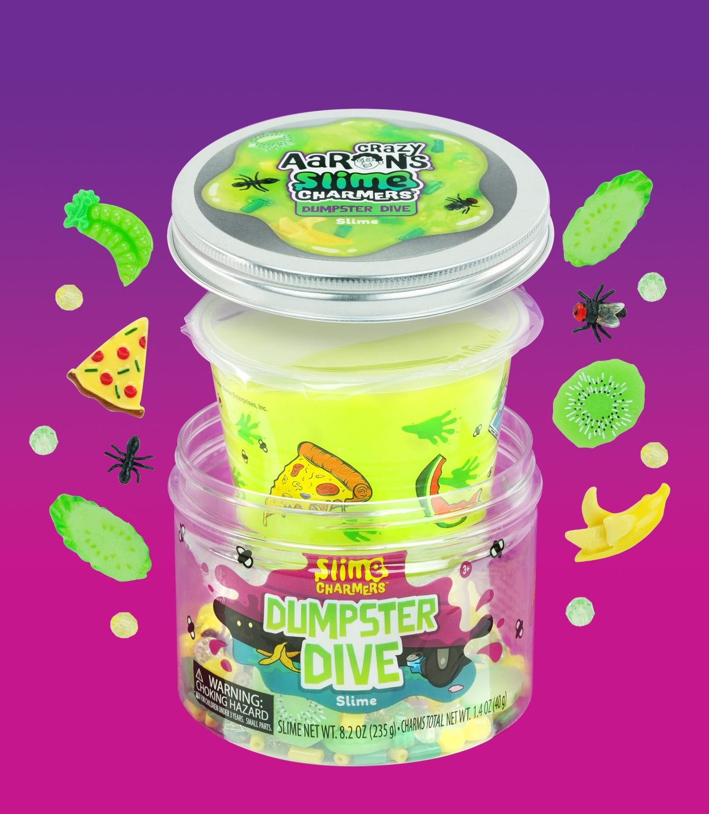 Crazy Aarons Thinking Putty Slime Charmers Dumpster Dive