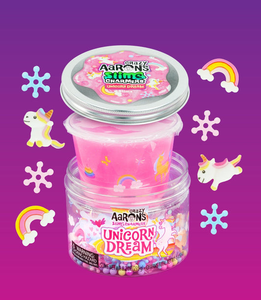 Crazy Aarons Thinking Putty Slime Charmers Unicorn Dream