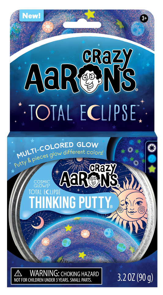Crazy Aarons Thinking Putty Total Eclipse